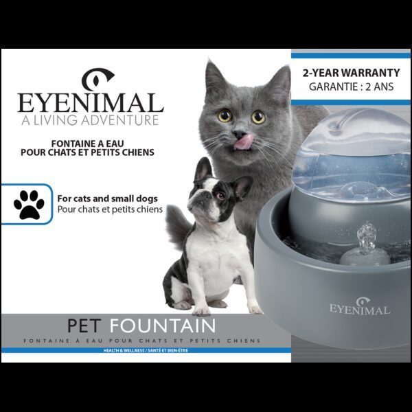 EYENIMAL Pet Fountain - fontaine à eau pour animaux de compagnie