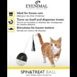 EYENIMAL Spin & Treat Ball - jouet pour chat distributeur de friandises
