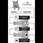 EYENIMAL Small Pet Feeder - distributeur de croquettes programmable