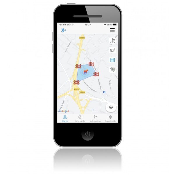 Canicom GPS-application-clôture virtuelle